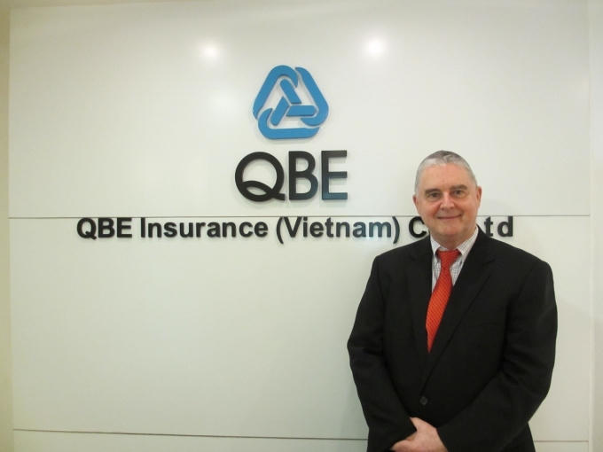 Ong Anthony Cloney - TGD cong ty bao hiem QBE Vietnam