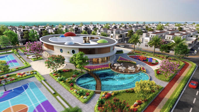 Tại đảo Phượng Hoàng, trẻ em thỏa sức vui chơi giữa thiên nhiên, hưởng thụ chất lượng giáo dục theo chuẩn quốc tế.