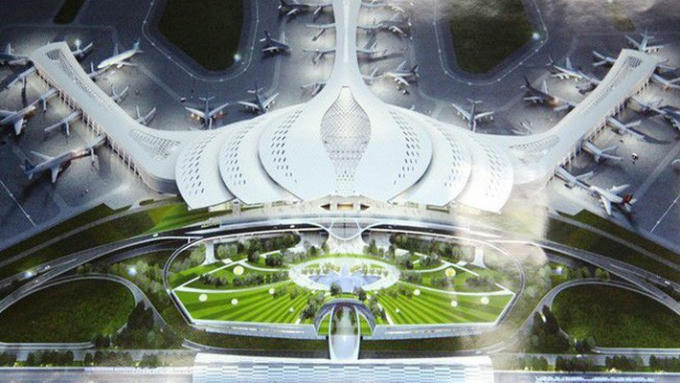 Sân bay Long Thành (Ảnh phối cảnh).