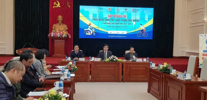 Phát động cuộc thi "Giao thông học đường" năm học 2018-2019