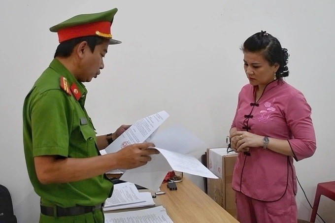 Đối tượng Nguyễn Thị Quyên ra tay tàn độc khiến cháu K. 14 tháng tuổi tử vong. (Ảnh: Công an tỉnh Quảng Ngãi)