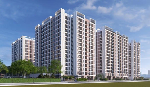 Phối cảnh Dự án đầu tư xây dựng Nhà ở xã hội Hoa Lư, tỉnh Ninh Bình