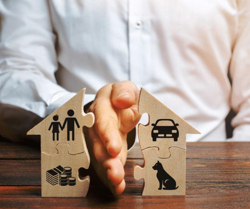 Chồng không thể tự ý định đoàn tài sản khi vợ chết không để lại di chúc. Ảnh minh họa