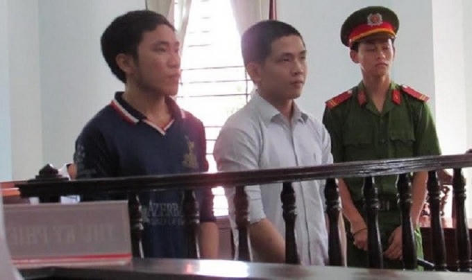 Nguyễn Thanh Huy, Nguyễn Ngọc Tú tại phiên tòa.