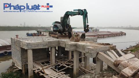 Sau xây dựng không phép,  Công ty Xăng dầu Hưng Yên đã được cấp phép xây dựng