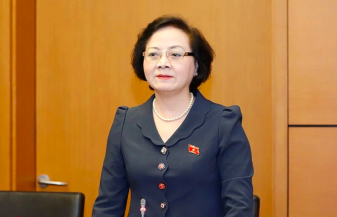 Bộ trưởng Nội vụ Phạm Thị Thanh Trà.