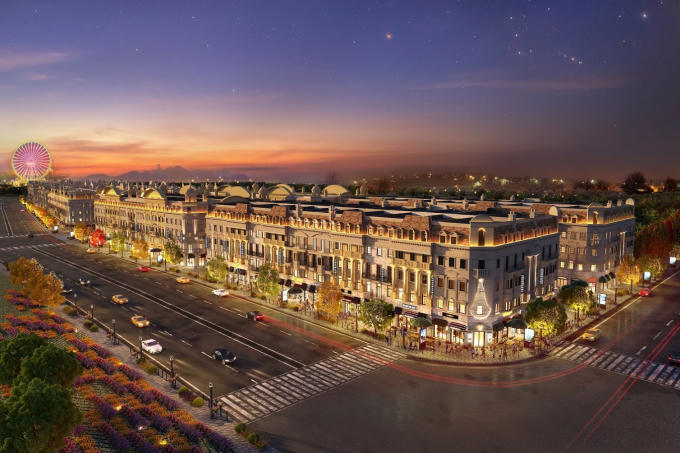 Tiểu khu Élysée - Dãy phố thời trang sắp hiện diện tại Hạ Long.
