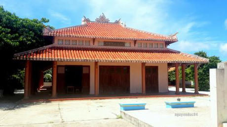 Miếu thờ Công chúa Bàn Tranh.