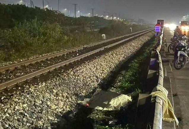 Hiện trường nơi xảy ra vụ tai nạn.