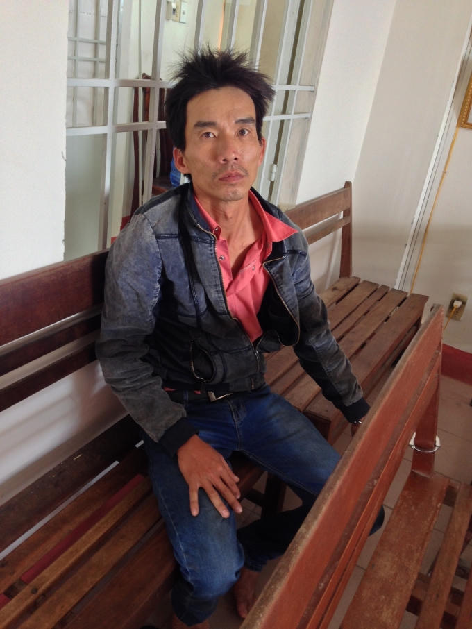 Đối tượng Huỳnh Tấn Toàn (Ảnh: Văn Hoàng)