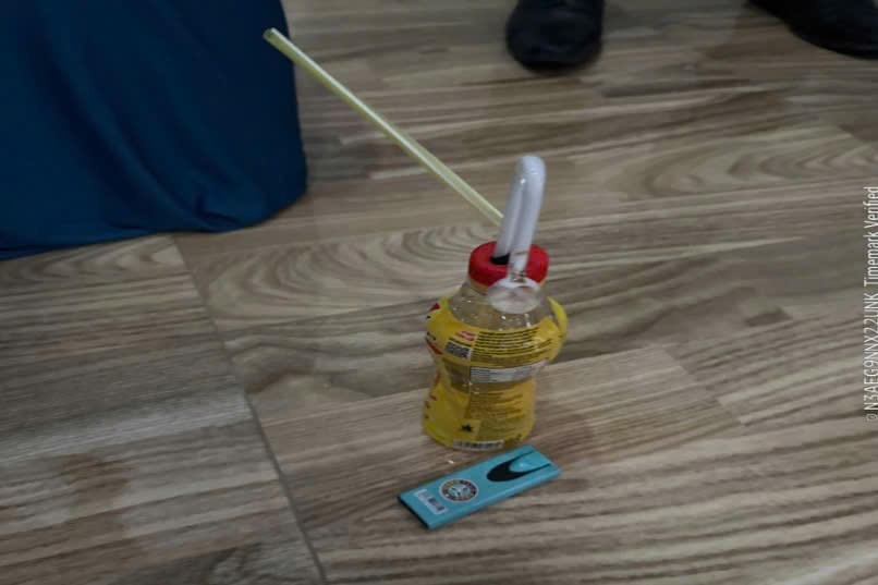 Tang vật mà các đối tượng đã sử dụng.