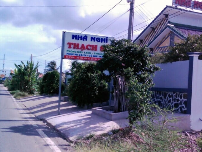 Nhà nghỉ Thạch Sở nơi ông L.V.S bị đánh ghen.