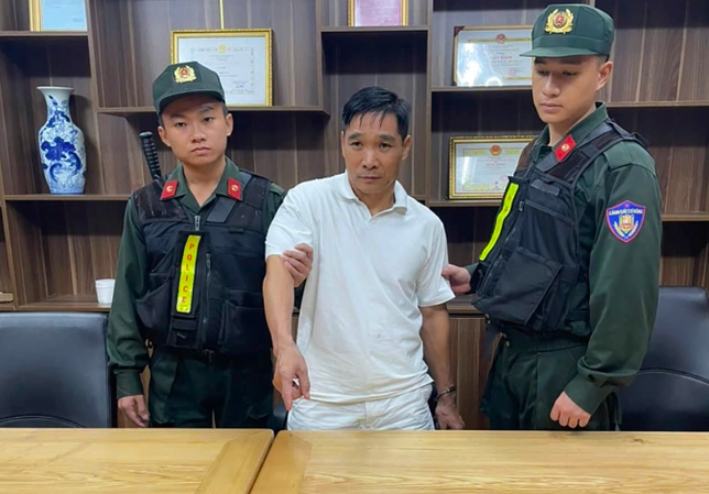 Bình "kiểm" bị cơ quan chức năng bắt giữ.