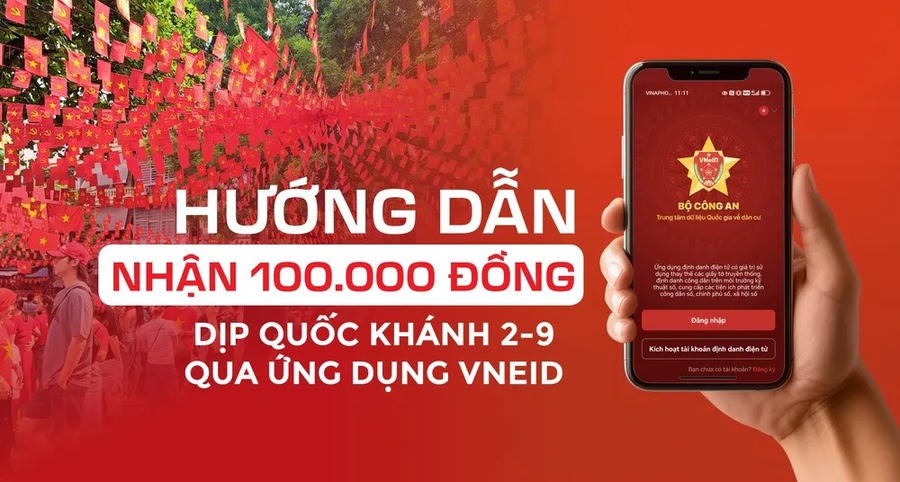 Hà Nội bắt đầu triển khai tặng mỗi người dân 100.000 đồng dịp 2/9. (Ảnh minh hoạ)