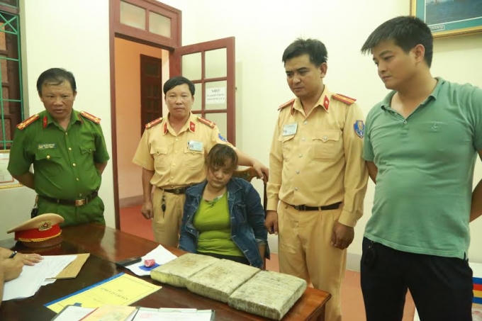 Tại cơ quan điều tra, Nguyễn Thị Hoa đã thừa nhận toàn bộ ma túy trên là của mình, đang trên đường về Hà Tĩnh tiêu thụ.