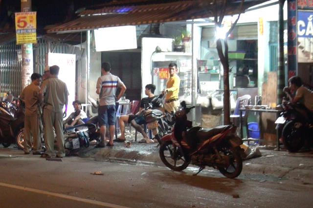 Quán hủ tiếu nơi xảy ra sự việc