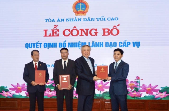 Ông Trần Đức Vinh được bổ nhiệm giữ chức Tổng biên tập Báo Công lý