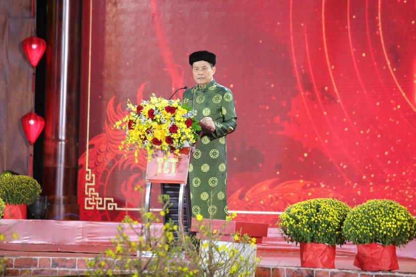 Ông Nguyễn Quốc Kỳ - Chủ tịch Hiệp hội Văn hóa ẩm thực Việt Nam đánh giá Lễ hội Tết Việt đã để lại nhiều dấu ấn với người dân, du khách. Ảnh: BTC Ông Nguyễn Quốc Kỳ - Chủ tịch Hiệp hội Văn hóa ẩm thực Việt Nam đánh giá Lễ hội Tết Việt đã để lại nhiều dấu ấn với người dân, du khách. Ảnh: BTC