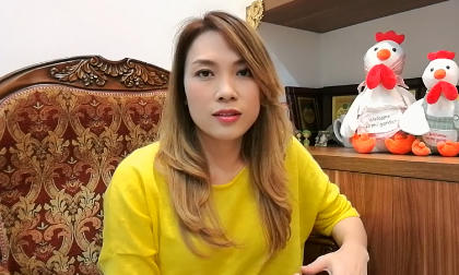 Hình ảnh được cắt từ video Mỹ Tâm xin lỗi tác giả "Anh thì không" sau lùm xùm.