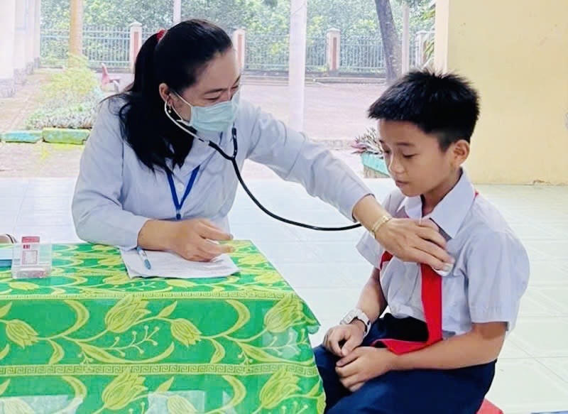 Ảnh minh hoạ Khám sàng lọc cho học sinh tại trường học trên địa bàn huyện Vĩnh Cửu, tỉnh Đồng Nai