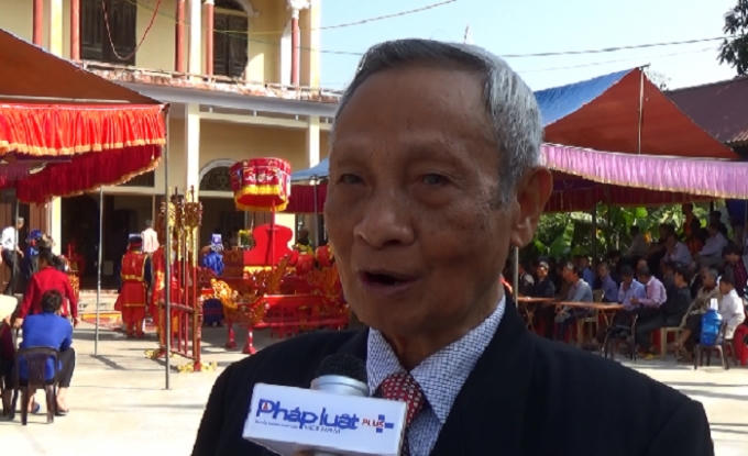 Ông Lã Văn Quyến chia sẻ với phóng viên Phapluatplus.vn.