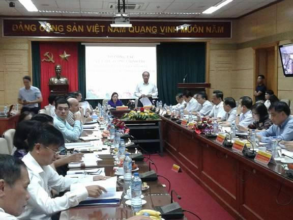 Toàn cảnh buổi làm việc