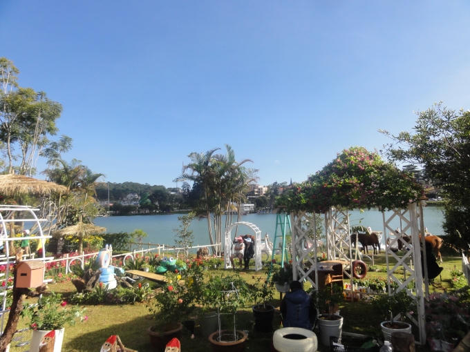 Một góc lễ hội hoa