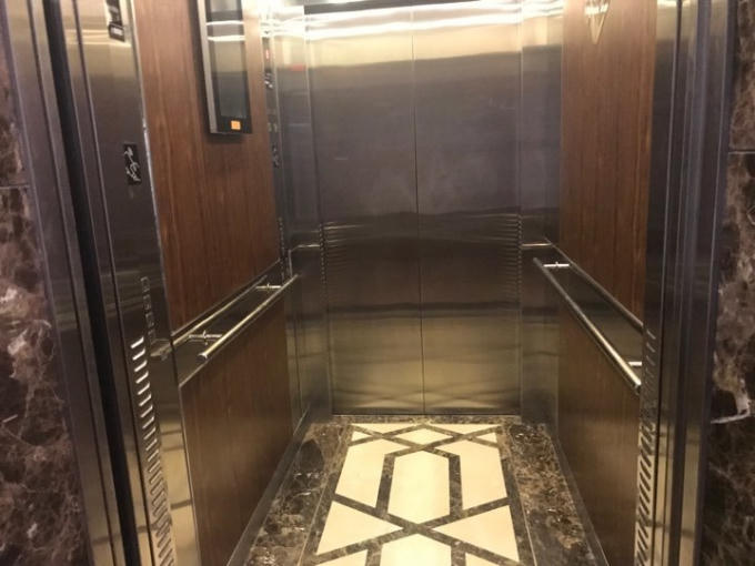 Khu vực thang máy xảy ra sự việc