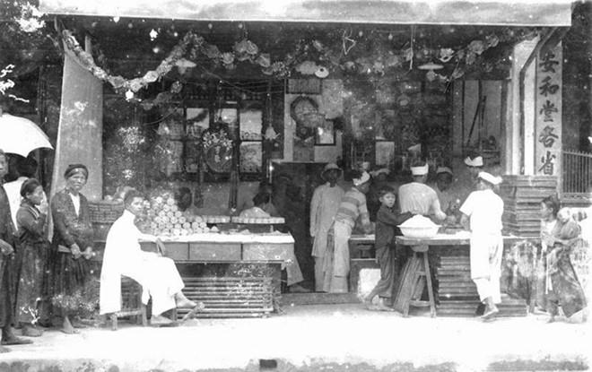 Tiệm bánh trung thu ngày ấy.