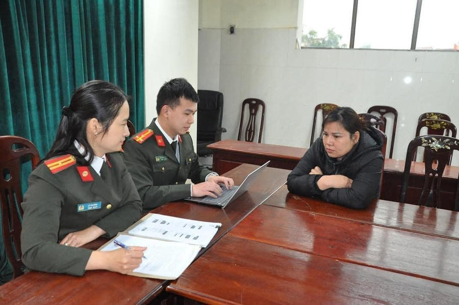 Đối tượng Lê Thị Hoài.