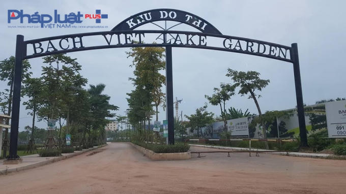 Dự án Khu đô thị mới Bách Việt Lake Garden.