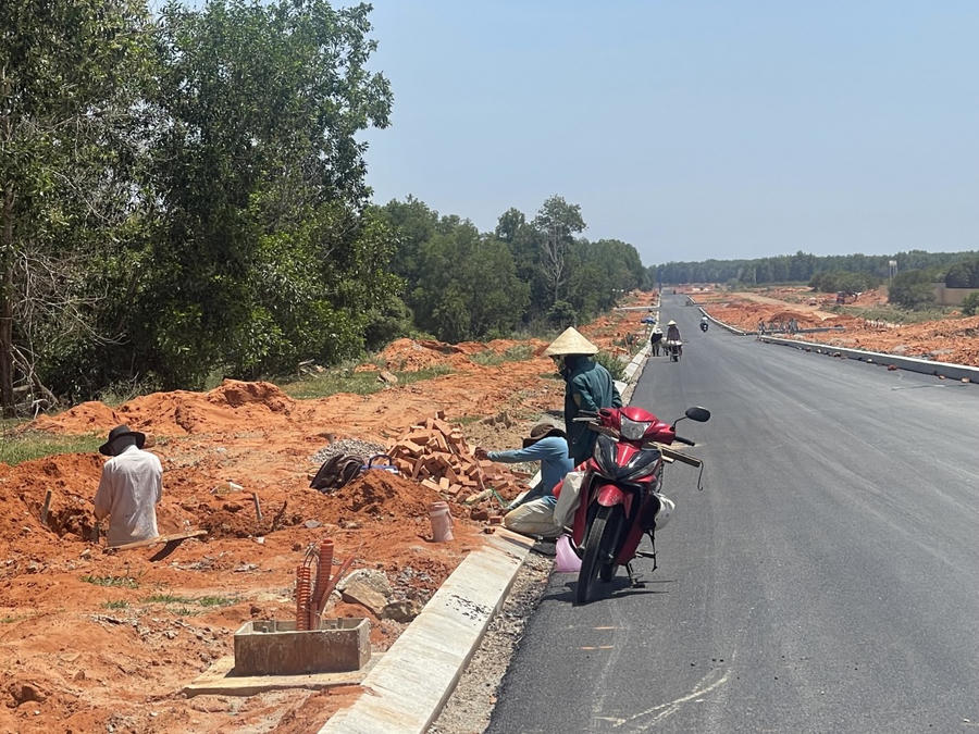 Một dự án trên địa bàn TP Phan Thiết mà Công ty TNHH Thiết kế và Đầu tư xây dựng Thăng Long trúng thầu.