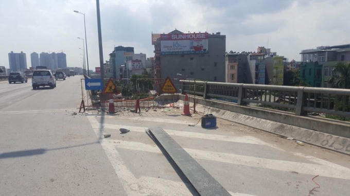Vụ ô tô bay khỏi đường trên cao: Vì sao lại có đoạn hẫng nhịp dầm?