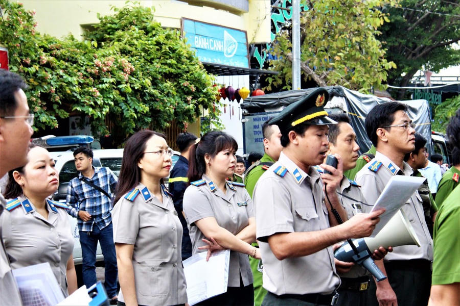 (ảnh minh hoạ công tác Thi hành án dân sự).