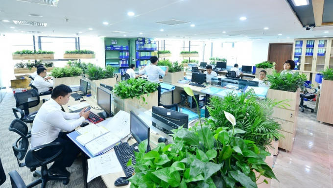 Văn ph&ograve;ng Xanh Capital House