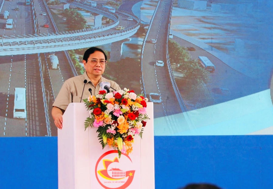 Thủ tướng Phạm Minh Chính phát biểu.