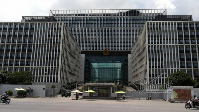 Trụ sở Bộ Công an. Ảnh: Phạm Hải