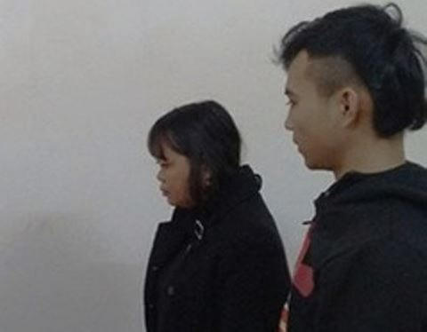 Hai đối tượng Nguyệt, Tưởng tại cơ quan Công an (Ảnh: ANTĐ).