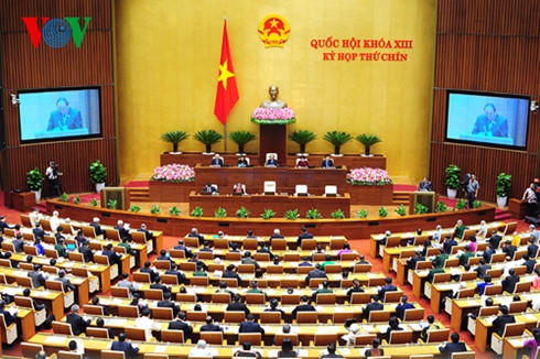 Kỳ họp thứ 9, Quốc hội khóa 13.
