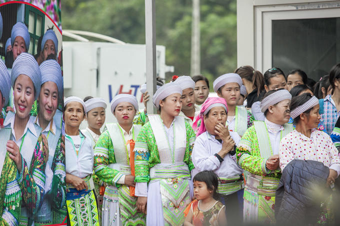 Đồng bào các dân tộc thiểu số huyện Đồng Hỷ tham dự Ngày hội văn hóa- thể thao dân tộc Mông lần thứ IV năm 2018.