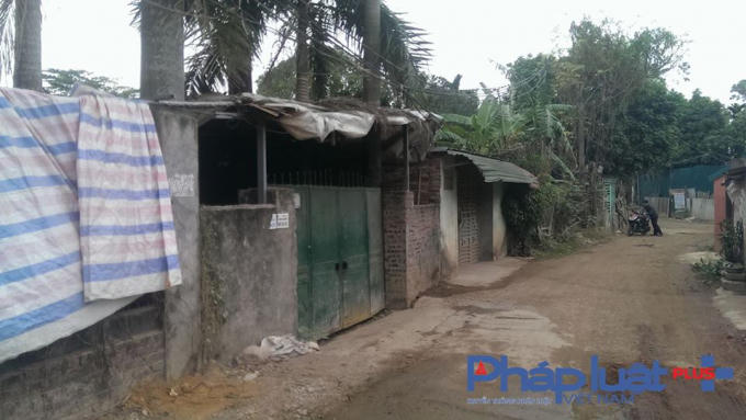 Công trình sau tháp truyền hình Hà Nội.