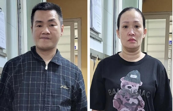 Hai đối tượng Nguyễn Đức Nam và Lê Khánh Ngọc