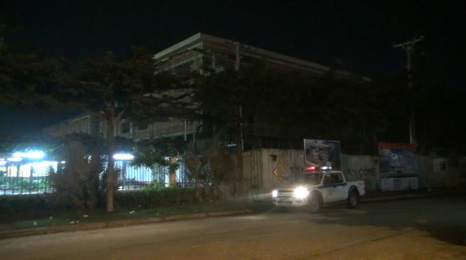 Công trình nơi xảy ra vụ việc.