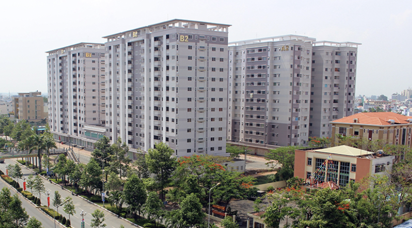 Một khu nhà ở xã hội tại Đồng Nai.
