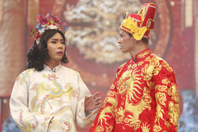 Nhưng ngay sau đó "Cô Đẩu" lại xuất hiện với tạo hình "xinh lung linh" khiến nhiều người tò mò về nhân vật này.