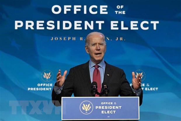 Tổng thống Mỹ đắc cử Joe Biden. (Nguồn: AFP/TTXVN)
