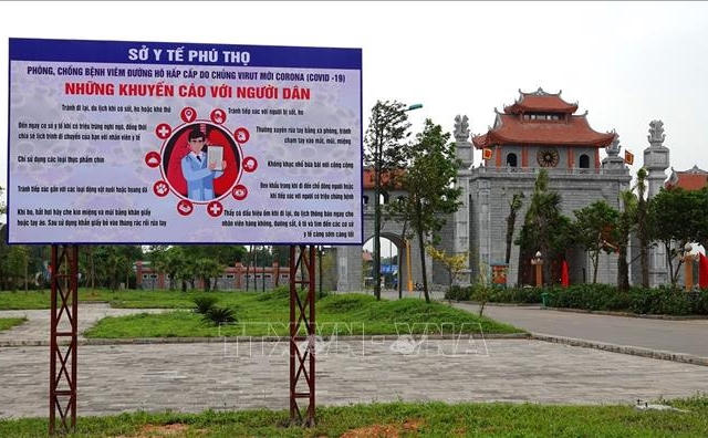 Tạm dừng các hoạt động kinh doanh, dịch vụ tại khu di tích lịch sử Đền Hùng