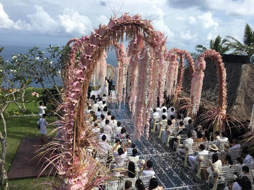 Toàn cảnh hôn lễ của Lâm Tâm Như - Hoắc Kiến Hoa.