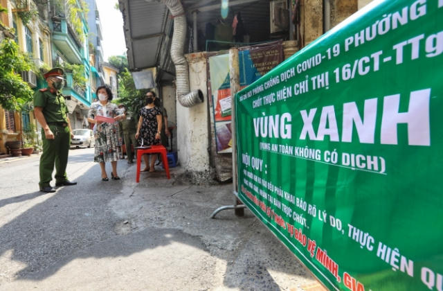 Sáng 17/9, Hà Nội không có ca nhiễm trong cộng đồng, 3 ca nhiễm trong khu cách ly