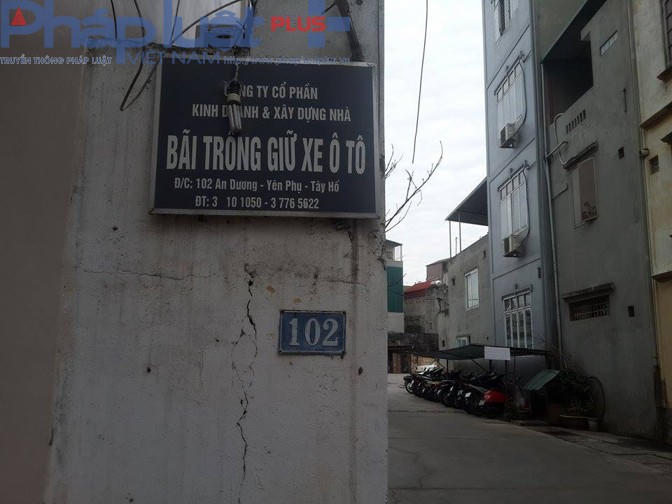  Khu đất đang nợ 2,5 tỷ tiền thuê đất do Công ty CP Kinh doanh và xây dựng Nhà quản lý.